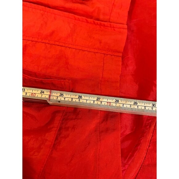 New York & Company Women's Cinch Waist Zip Front Hooded Trench Coat Rain Coat Sm - Picture 10 of 12